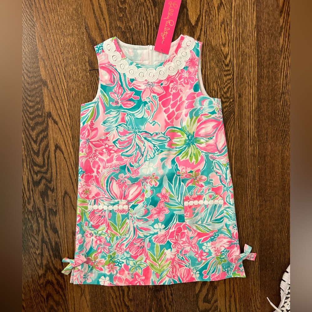Lilly Pulitzer NWT size 6 girls shift dress